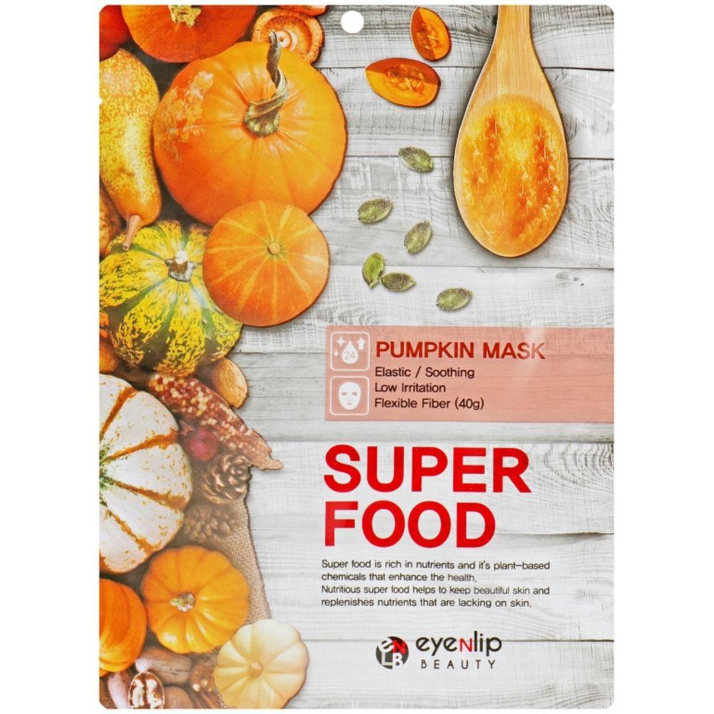 Маска тканинна для обличчя Eyenlip Super Food Pumpkin Mask Гарбуз 23 мл (8809555251477)