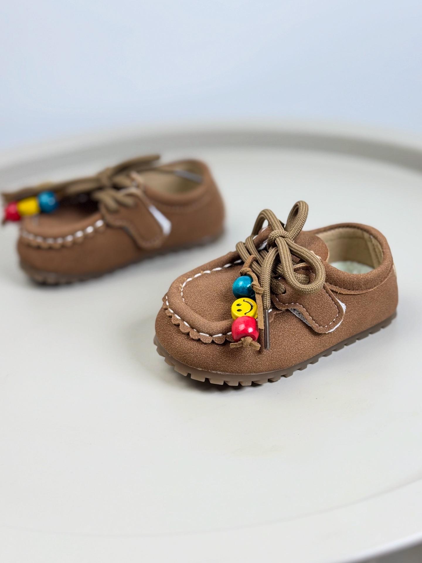 Туфлі дитячі 1615 р. 18 Бежевий (29879047) - фото 4 Туфлі дитячі 1615 р. 18 Бежевий (29879047) - фото 4