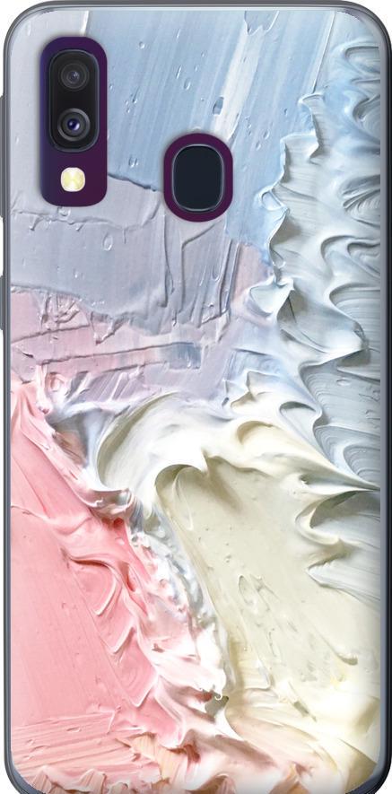 Чехол на Samsung Galaxy A40 2019 A405F Пастель v1 (3981u-1672-42517)