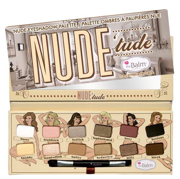 Палетка тіней theBalm Nude Tude Naughty Eyeshadow 11,08 г (27818594)