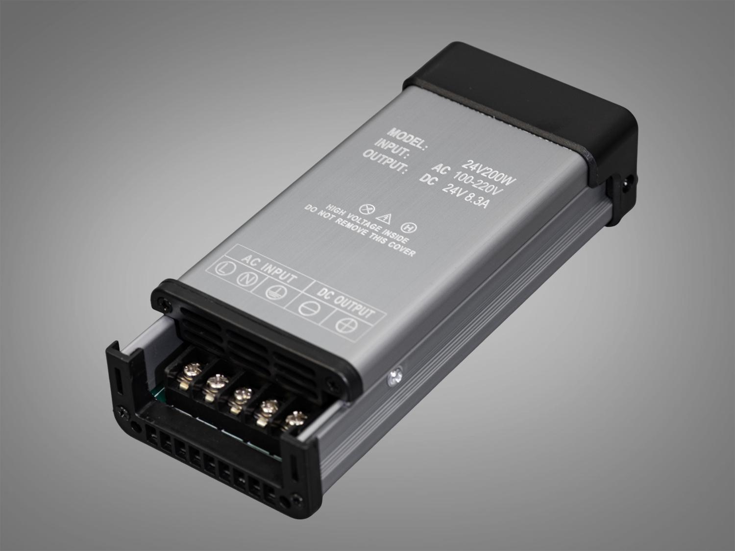 Блок питания 24вс защитой от дождя 200 Вт 8,33А (PPF-PW-IP54-24v-200w)