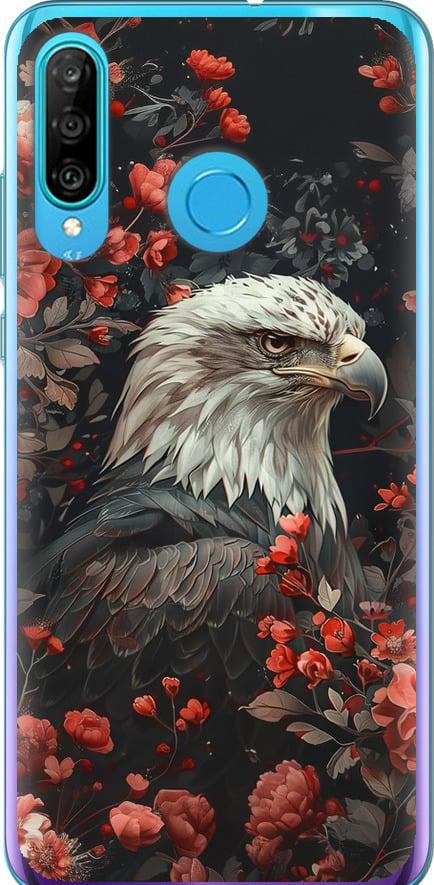 Чехол на Huawei P30 Lite Цветочный страж (6102u-1651-42517)