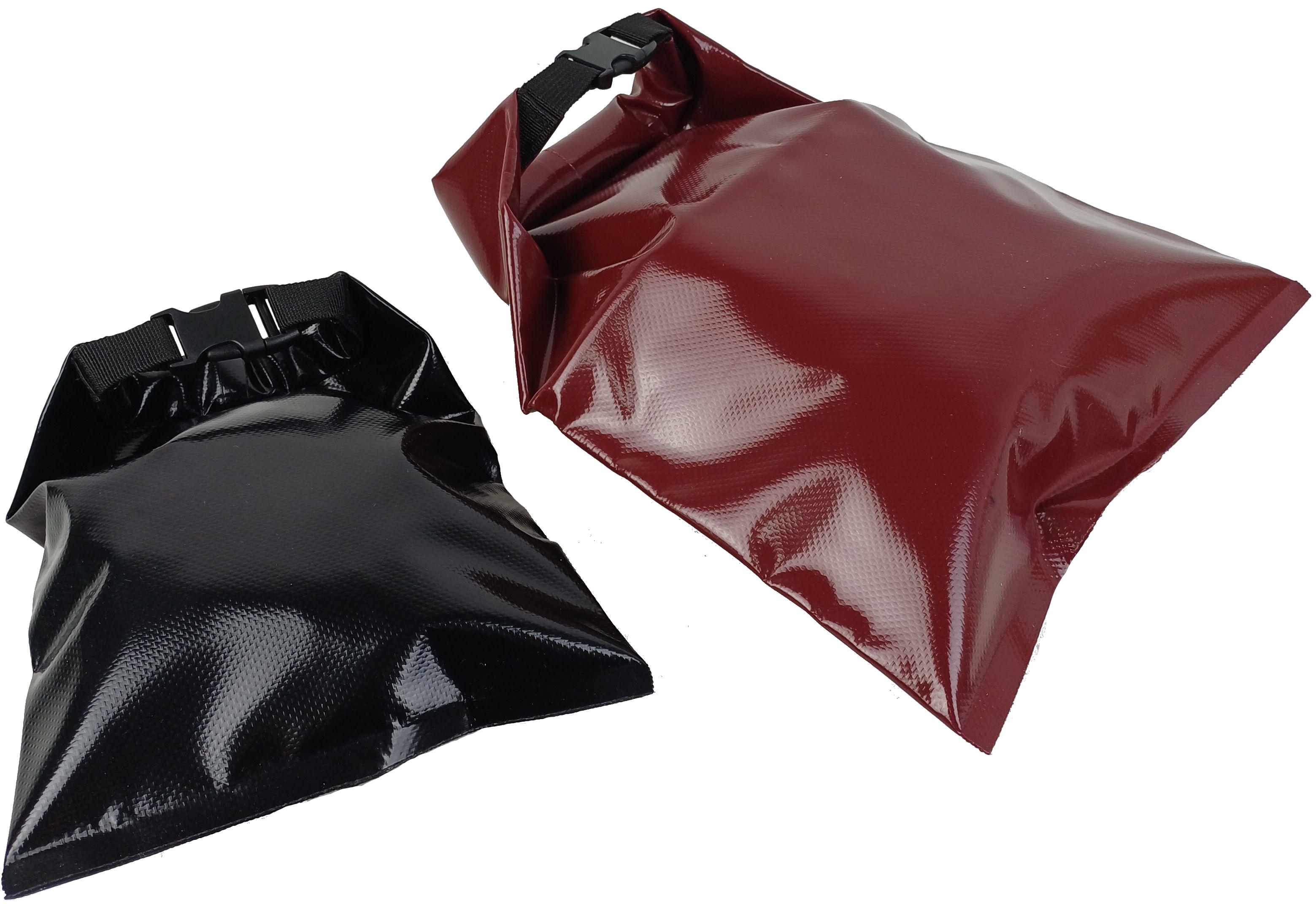 Комплект з двох гермомішків Crane 5 л/2 л Бордовий/Чорний (4061461922122) - фото 3