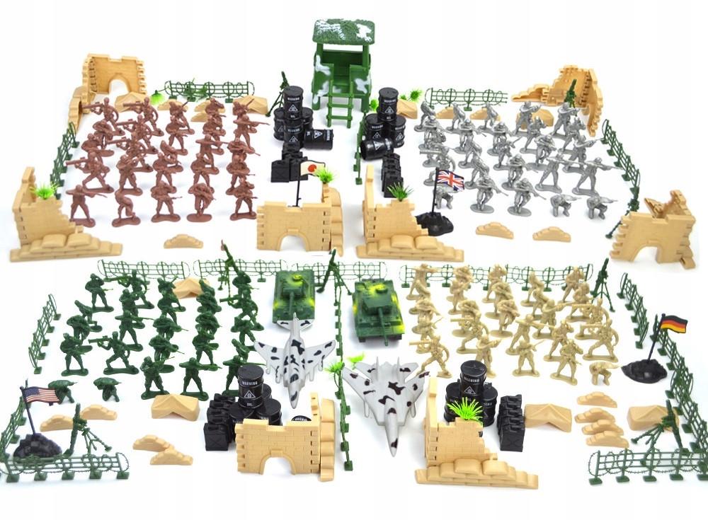 Дитячий ігровий набір Military Base Army Soldiers 300 шт. (Aig 5903772583786) - фото 3