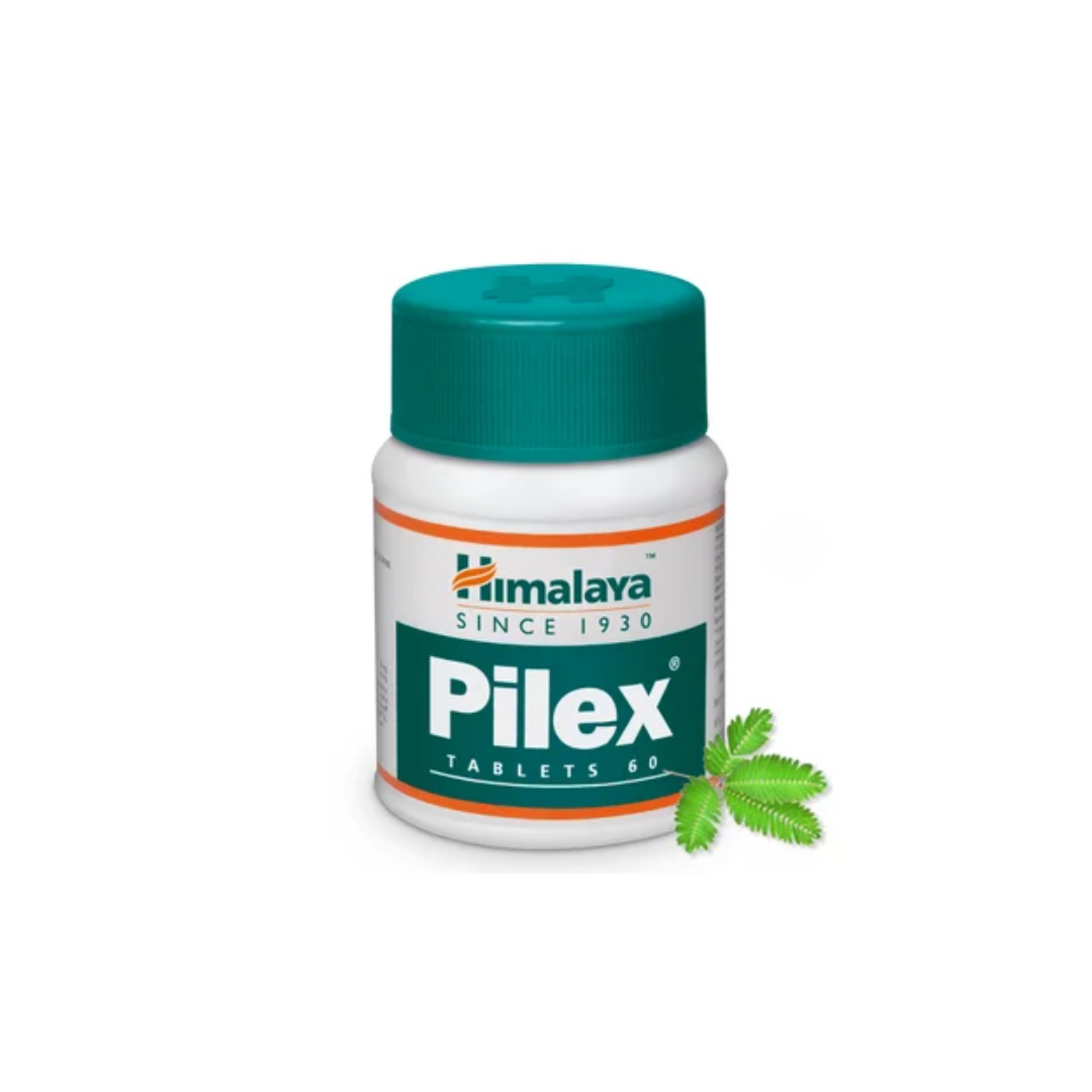 Средство для повышения тонуса стенок венозных сосудов Himalaya Pilex 60 таб. (8901138500757)