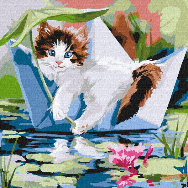 Картина по номерам Идейка Релакс летом 40x40 см (KHO4470)