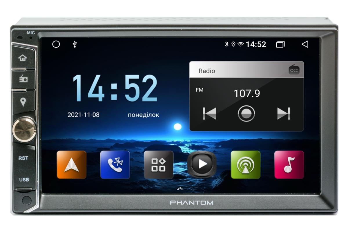 Автомагнітола Phantom DVA-7910 DSP