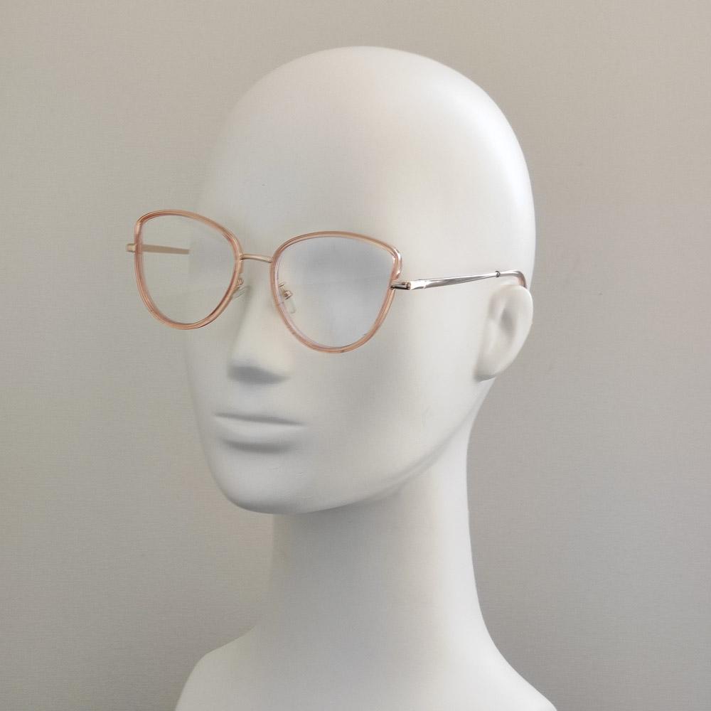 Комп'ютерні окуляри Blue Blocker оправа 95825 NN Золотий/Бежевий - фото 2 Комп'ютерні окуляри Blue Blocker оправа 95825 NN Золотий/Бежевий - фото 2