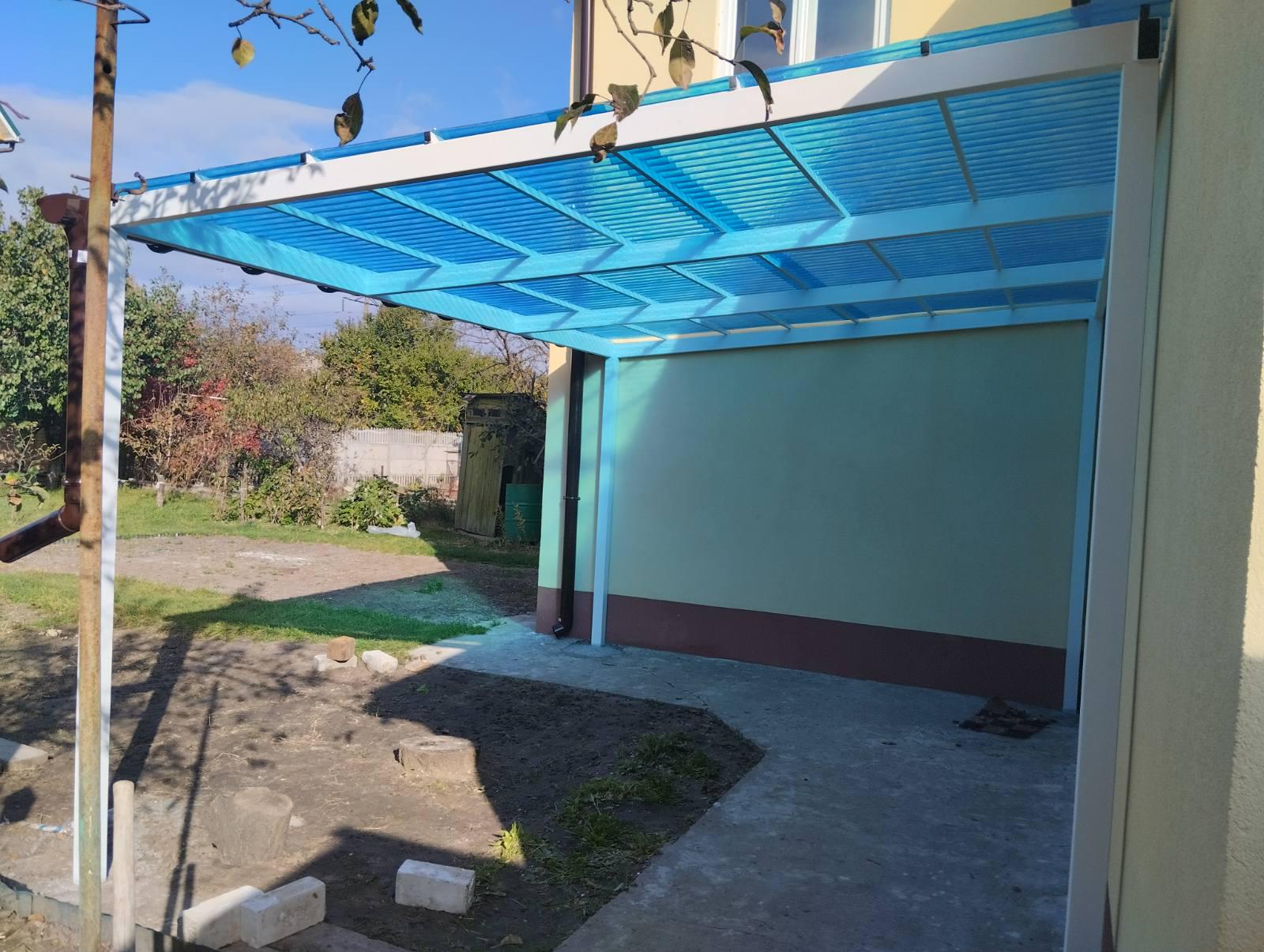 Шифер в рулонах пластиковий гофрований PolyRoll 2 м Блакитний - фото 7