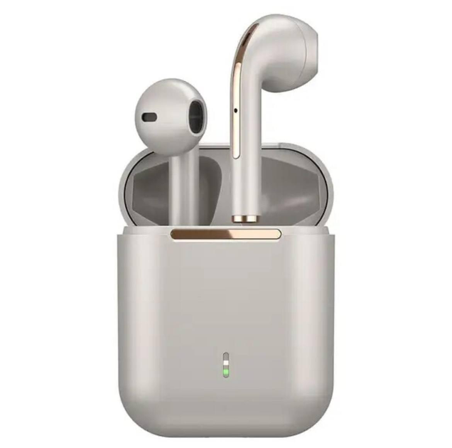 Наушники беспроводные J18 TWS Bluetooth EARBUDS с зарядным кейсом Silver