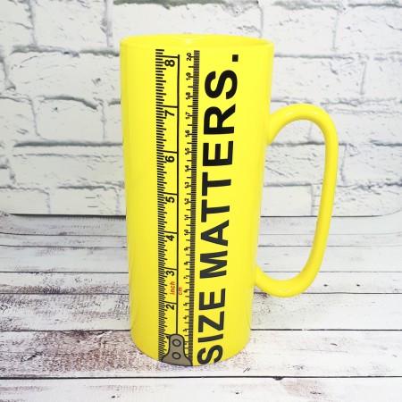 Чашка большая гигант Size Matters 20,5х13,5х9 см 1000 мл (1-1158221820)