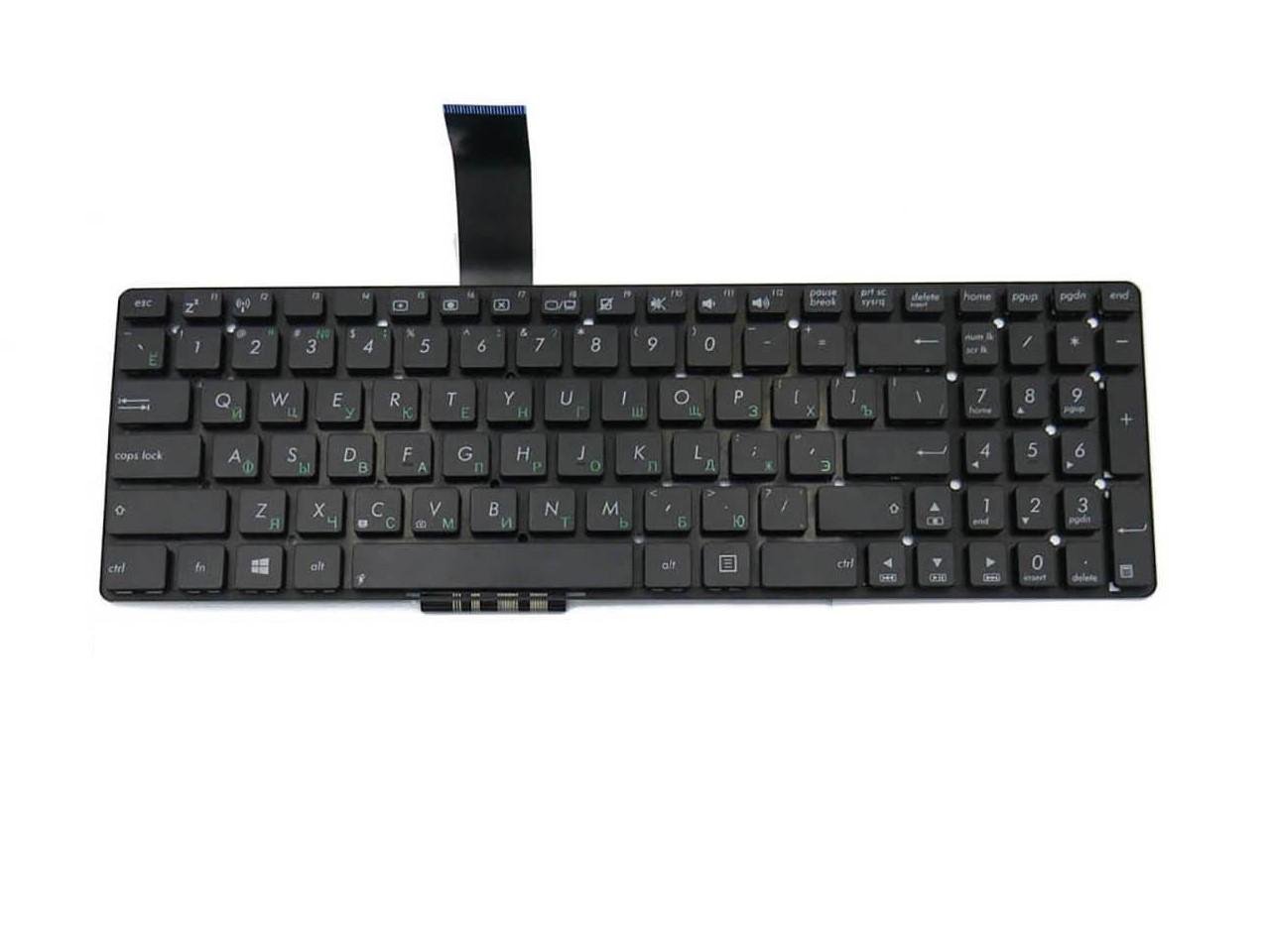 Клавіатура для ноутбука Asus K75VJ матова (0KNB0-6100RU00) - фото 1