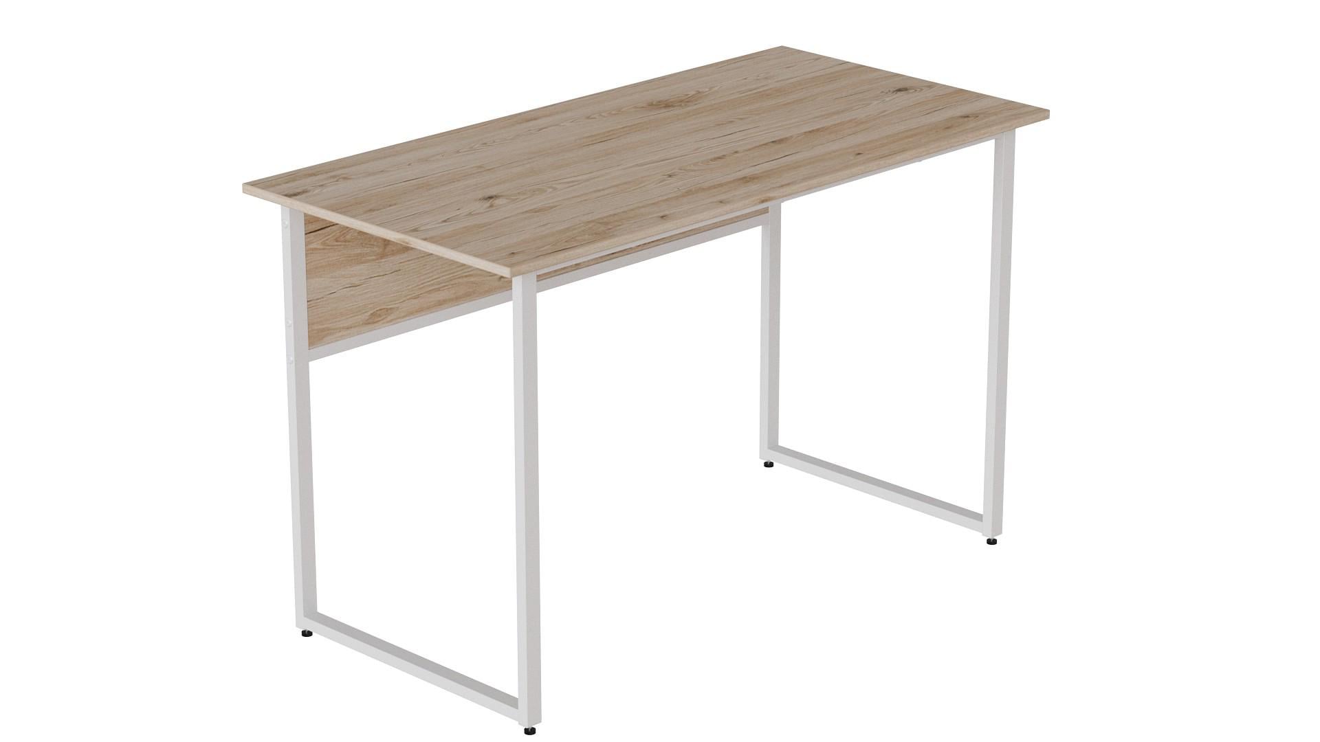 Стол компьютерный Ferrum-decor Коди ДСП 32 мм 75x140x60 см Белый/Дуб Артизан (FRD-101209) Стол компьютерный Ferrum-decor Коди ДСП 32 мм 75x140x60 см Белый/Дуб Артизан (FRD-101209)