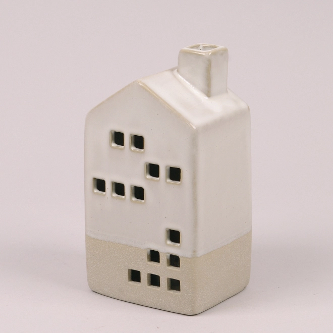 Домик керамический с подсветкой 16,5 см (LE153-0001)