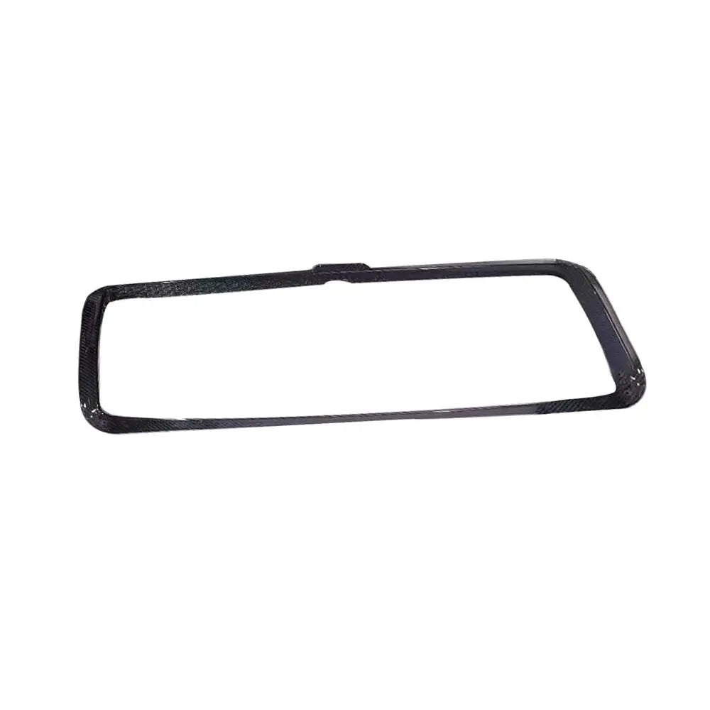 Обводка радиаторной решетки для Mercedes G сlass W463 2018-2024 гг. натуральный карбон (148375)