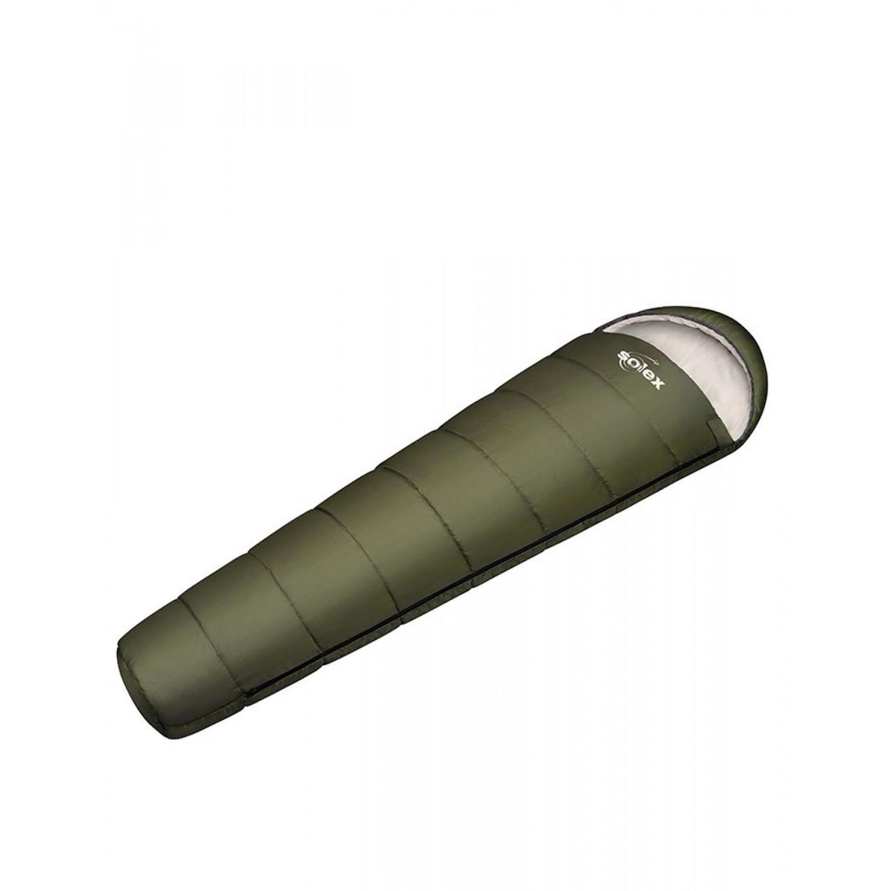 Спальний мішок-кокон туристичний Solex від -8 до +12 250 г/м2 225x80 см (2021103201)
