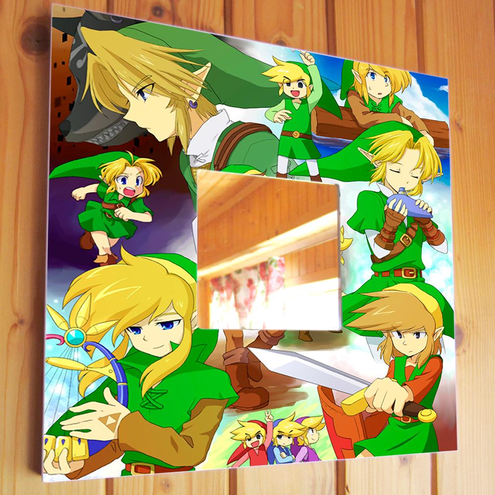 Зеркало декоративное "The Legend of Zelda" 260х260 мм (M03420)