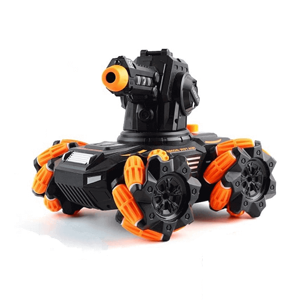 Машинка танк на радиоуправлении HOSHI HD368 1:18 с водяными бомбами Orange (d277) - фото 3 Машинка танк на радиоуправлении HOSHI HD368 1:18 с водяными бомбами Orange (d277) - фото 3