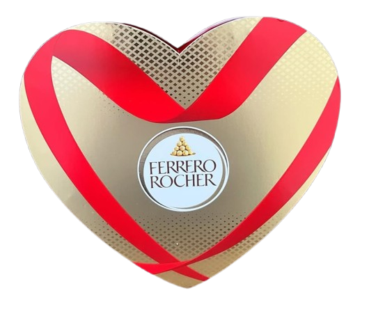 Коробка шоколадних цукерок Ferrero Rocher Heart 125 г (2514083876)