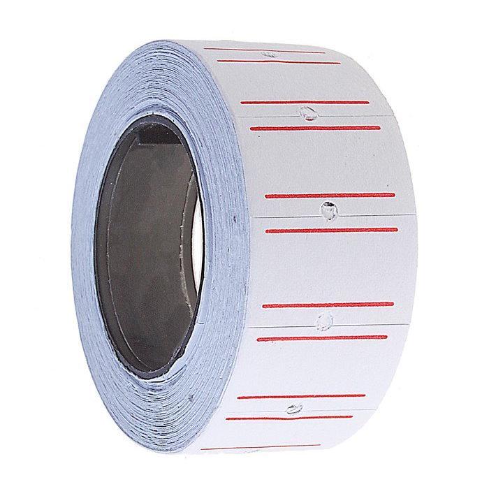 Ценник для этикет пистолета 20х12 мм 30х1000 шт. Белый (0723)