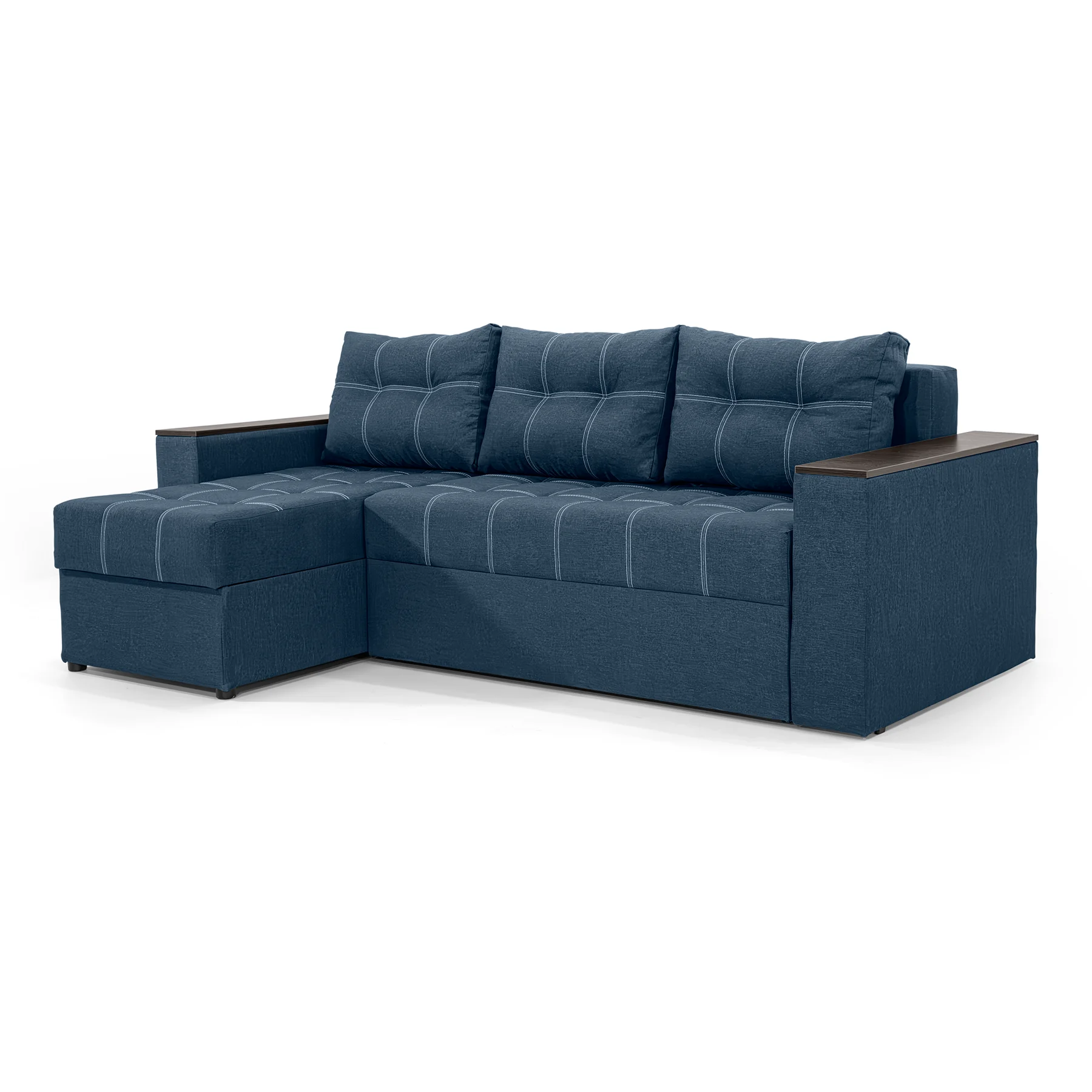 Диван угловой Комфорт 240х150 см Джинсовый (25484821) Диван угловой Комфорт 240х150 см Джинсовый (25484821)