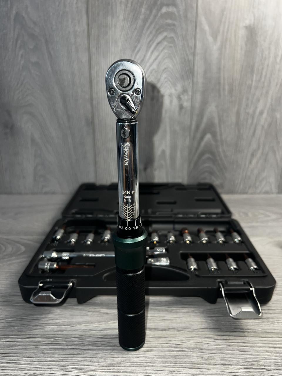 Ключ динамометрический SS Shovan BS-21 1/4 дюйма точный регулируемый для велосипеда и ремонта - фото 7 Ключ динамометрический SS Shovan BS-21 1/4 дюйма точный регулируемый для велосипеда и ремонта - фото 7