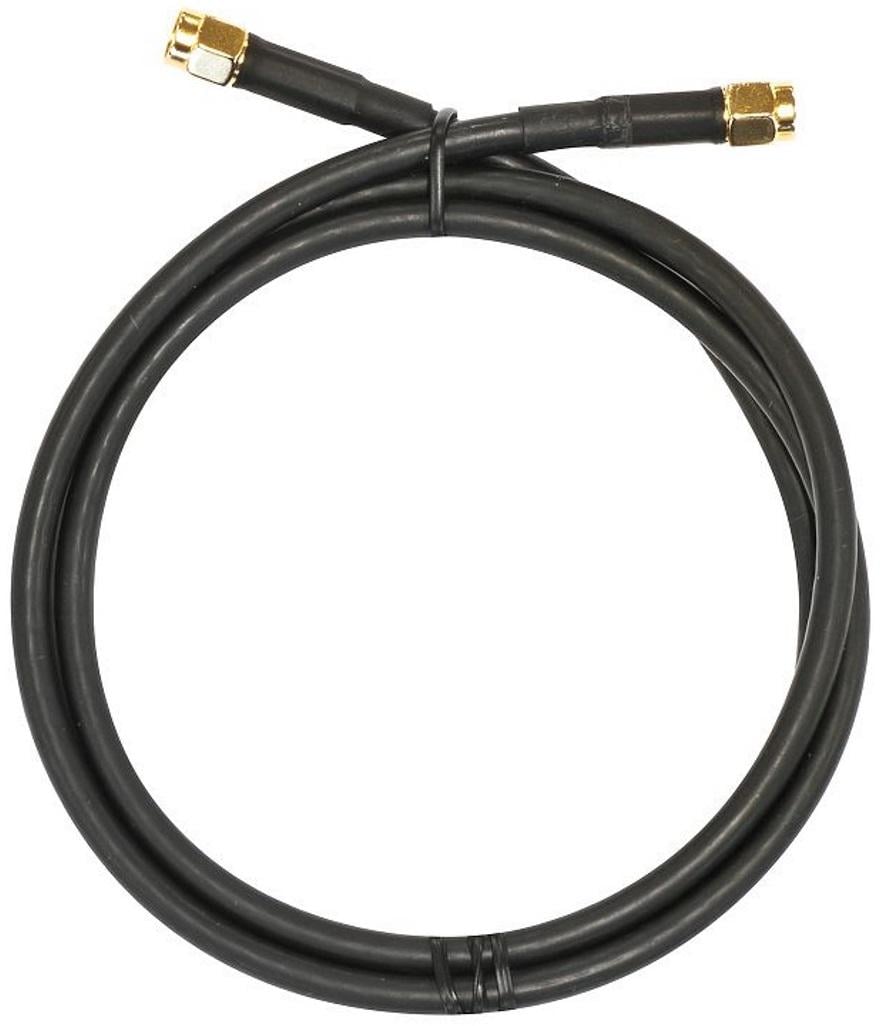 Антенный кабель пигтейл MikroTik SMA/Male 1 м Черный (SMASMA)