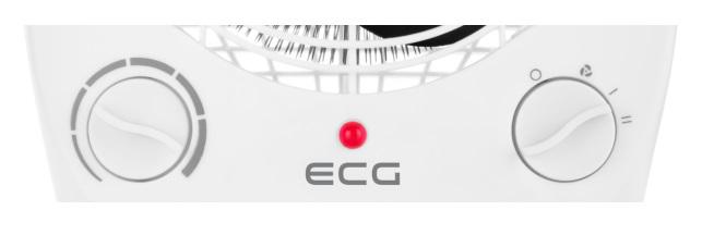 Тепловентилятор ECG TV 3030 Heat R White (3601) - фото 6