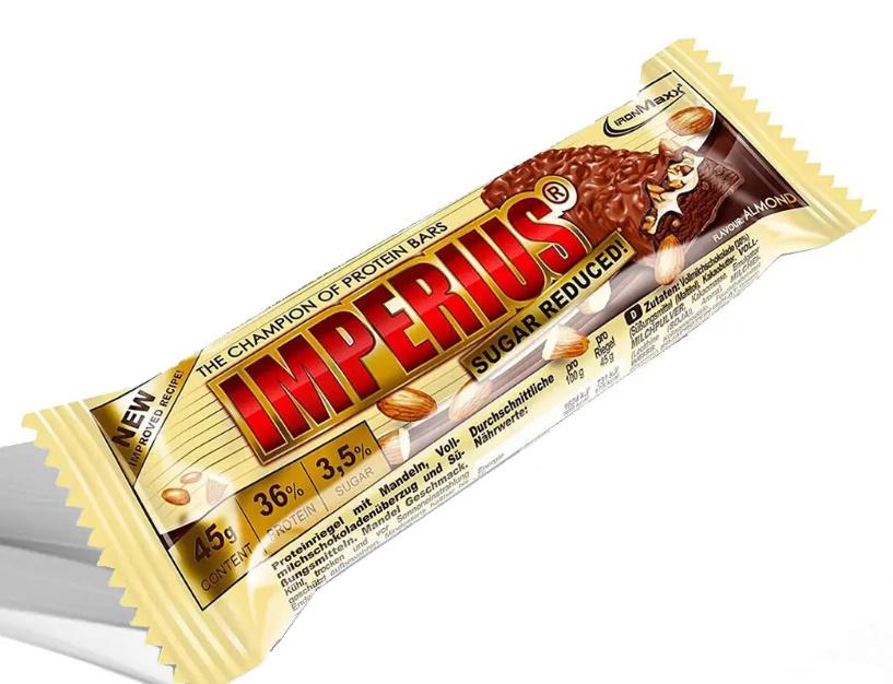 Протеиновый батончик IronMaxx Imperius 45 г Almond Протеиновый батончик IronMaxx Imperius 45 г Almond
