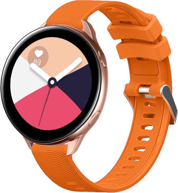 Ремінець Bend для Galaxy Watch Active Orange (18048)