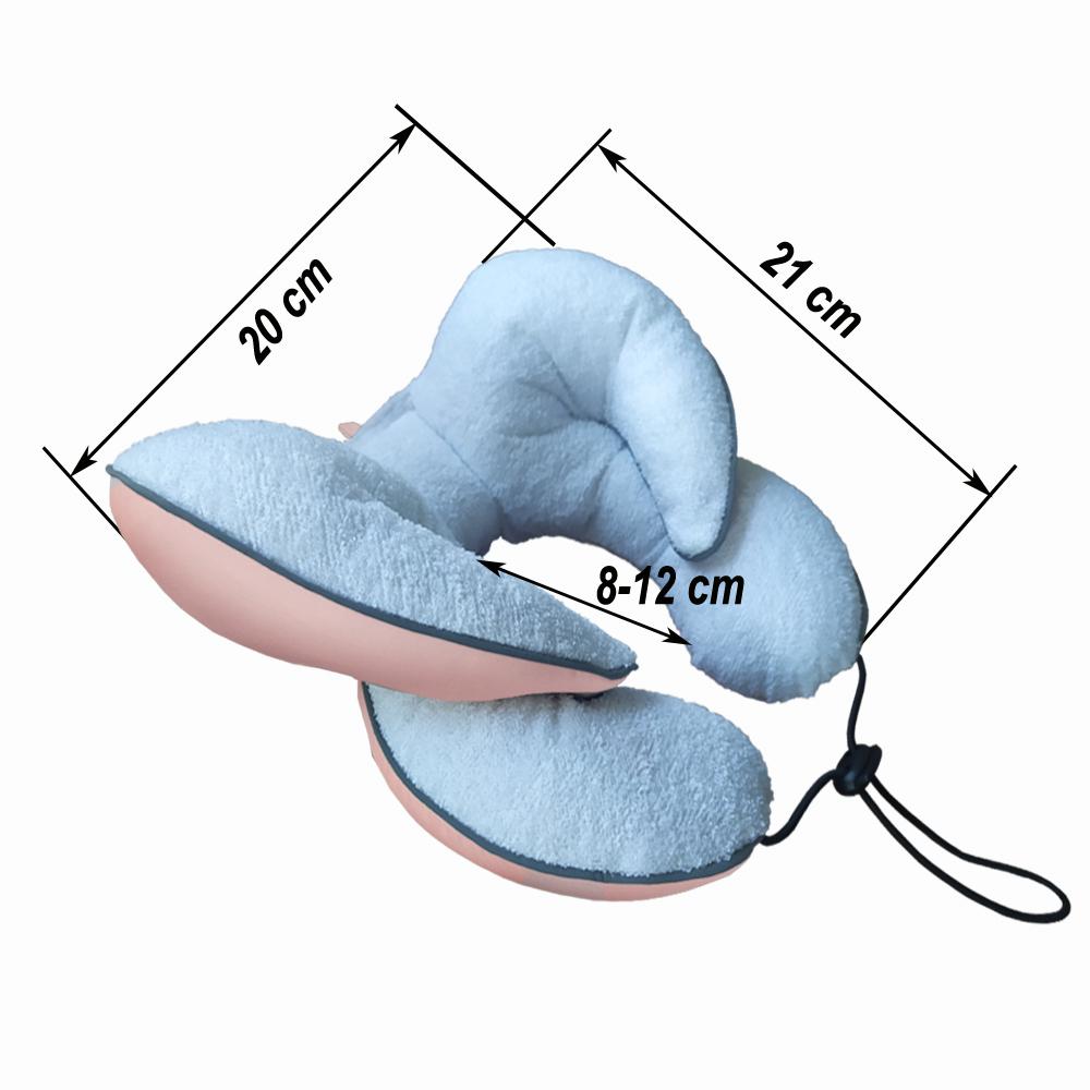 Подушка дитяча захисна для автокрісла/коляски Ontario Baby Travel Premium Pillow Рожевий (ART-0000650) - фото 10