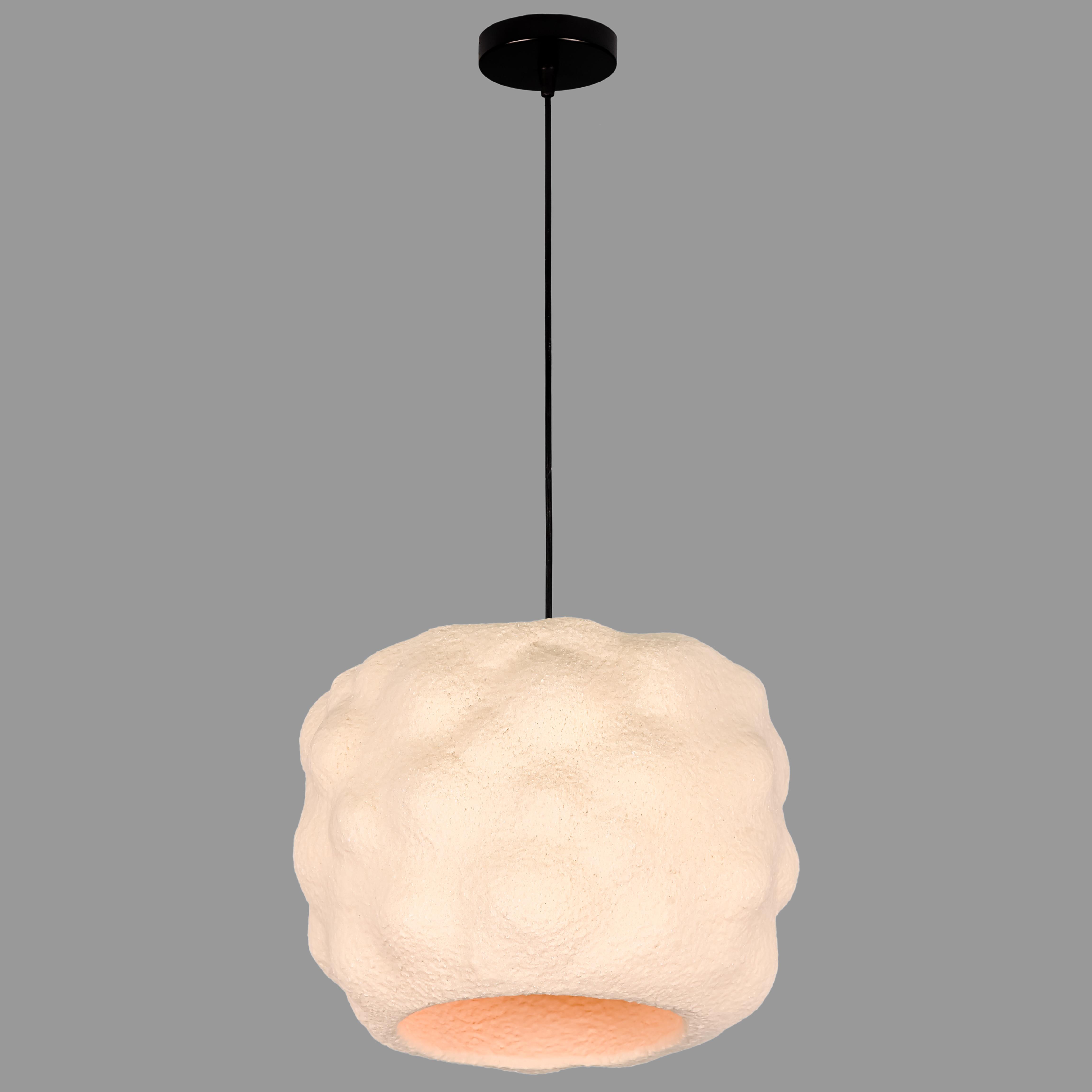 Люстра гипсовая Wabi-Sabi 35х25 см Бежевый (909-XL3643 (350) BEIGE)