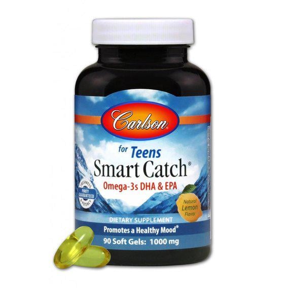 Омега 3 Carlson Labs Smart Catch 90 Soft Gels