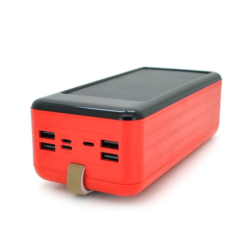 ᐉ Повербанк 100000 mAh Solar KKD-10W 5V/2,1A Red (DR012284) • Купить в  Киеве, Украине • Лучшая цена в Эпицентр