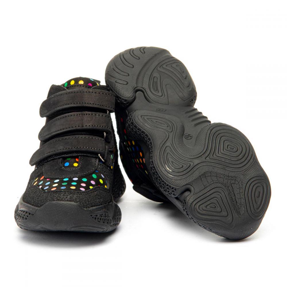 Ботинки для девочек The Leo 1355 р. 26 17 см Черный - фото 5