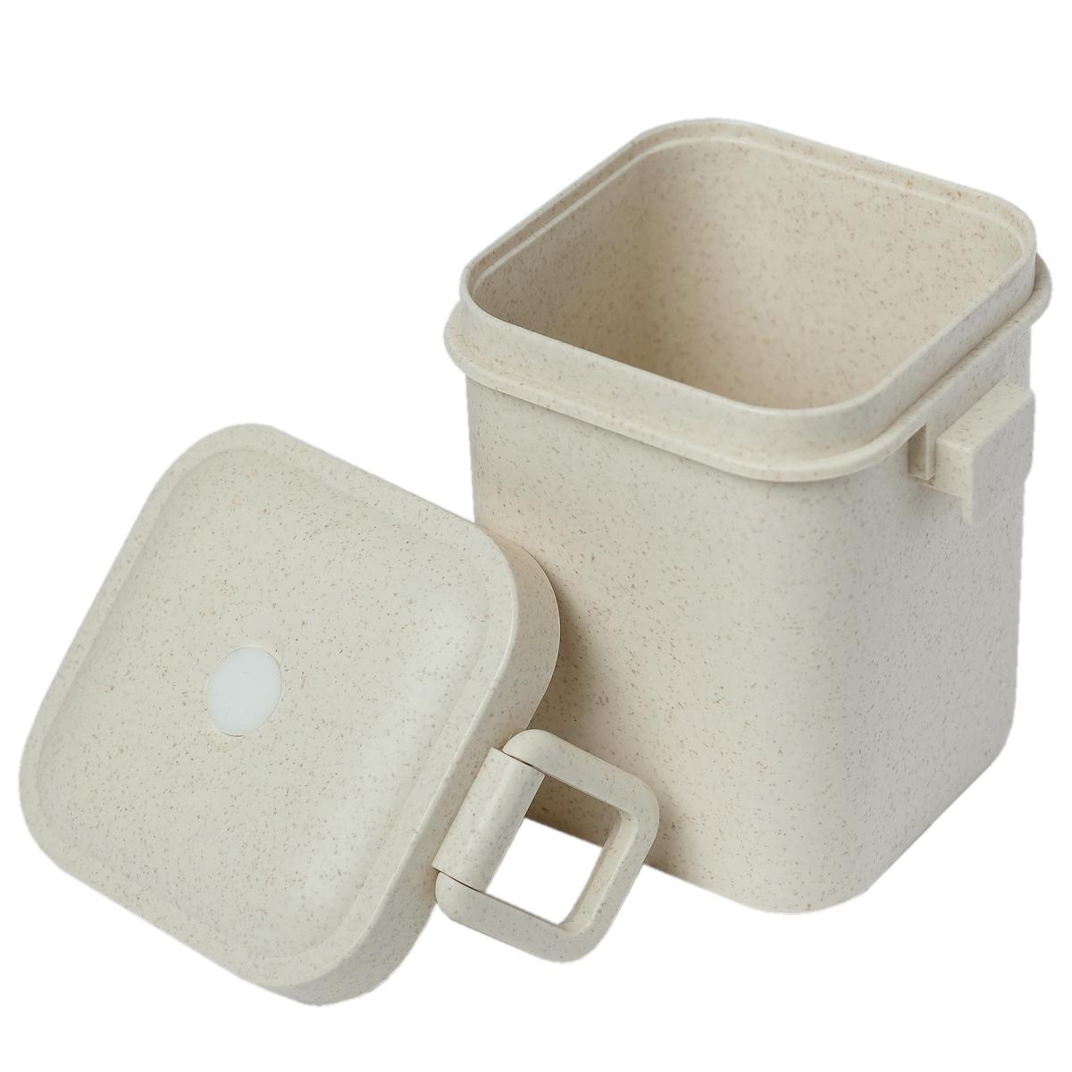 Ланч бокс супница "Cup" из экоматериала, бежевый 600 мл Ланч бокс супница "Cup" из экоматериала, бежевый 600 мл