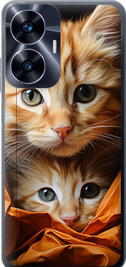 Чехол на Realme C55 Котики 2 (5664u-2992-42517) Чехол на Realme C55 Котики 2 (5664u-2992-42517)