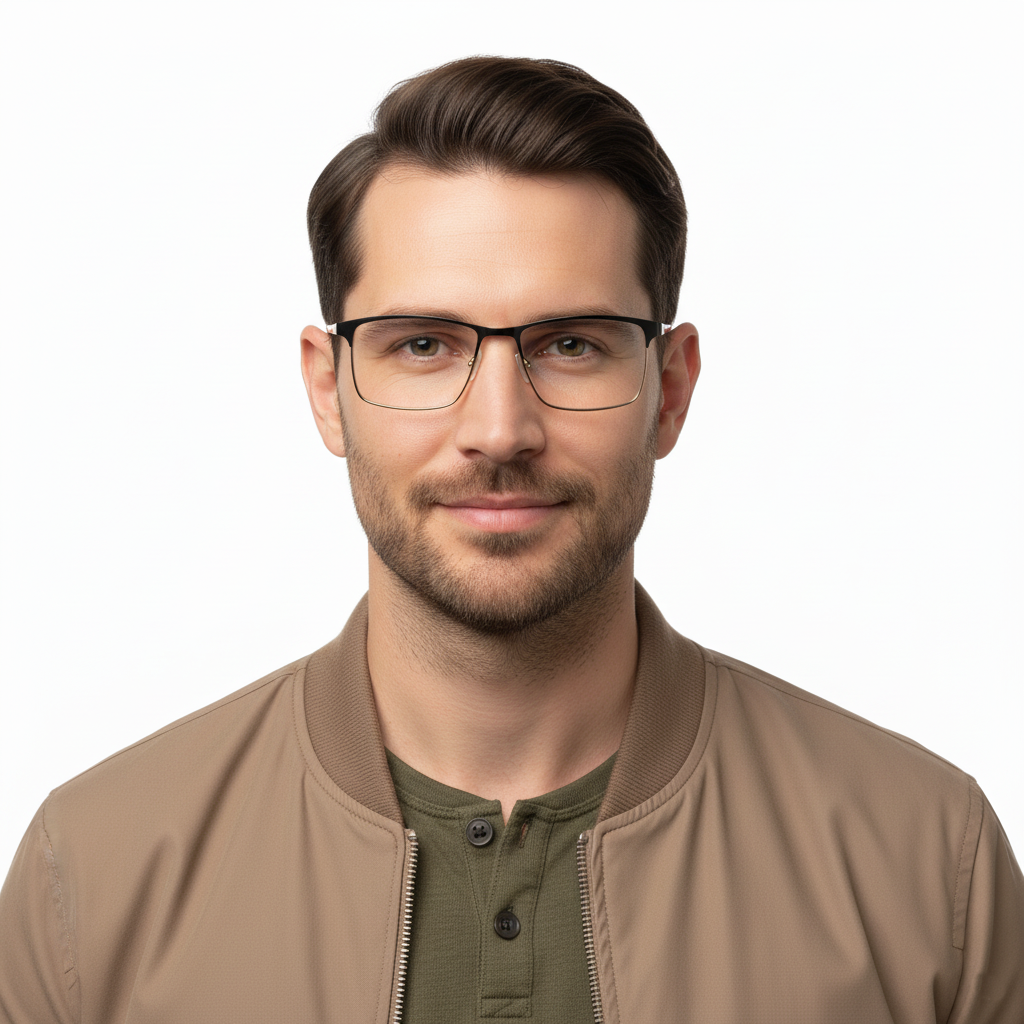 Очки мужские для зрения в металлической оправе на флексе М3-1.25 (515)