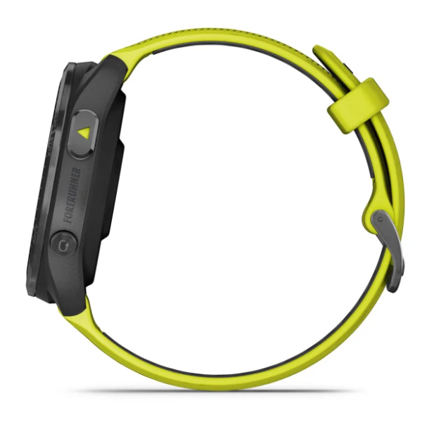 Смарт-часы Garmin Forerunner 965 Carbon Gray DLC Titanium Bezel Silicone Band Yellow (010-02809-12) - фото 6