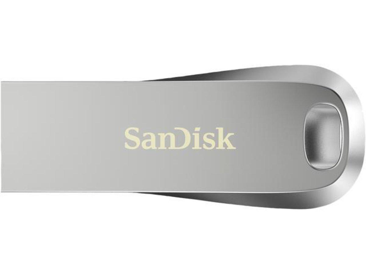 Флэш-память USB SanDisk USB 3.1 Ultra Luxe 150 Mb/s 64 Gb Silver (581035) - фото 2