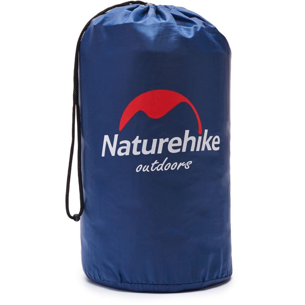 Коврик самонадувающийся с подушкой Naturehike NH15Q002-D 185х60х2,5 см Голубой - фото 2