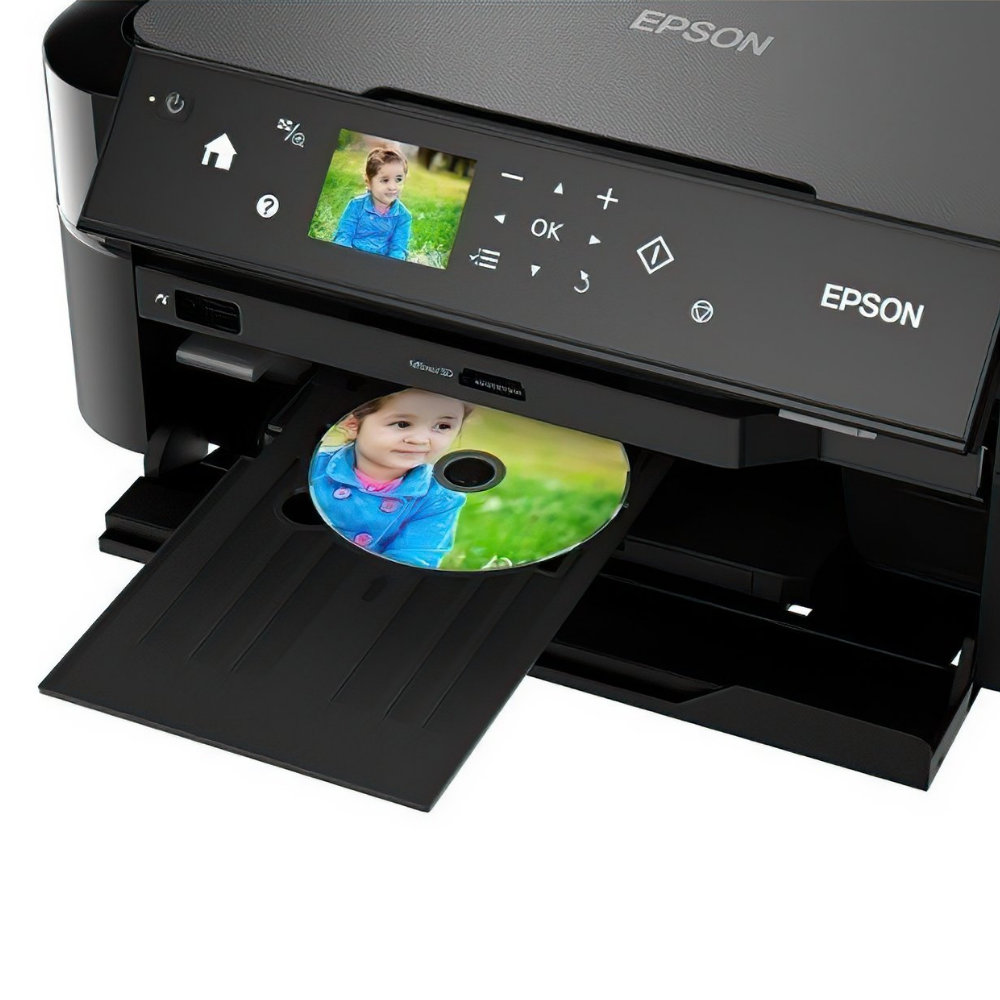 Принтер струйный для фото Epson L810 цветная печать встроенная СНПЧ (C11CE32402) - фото 3