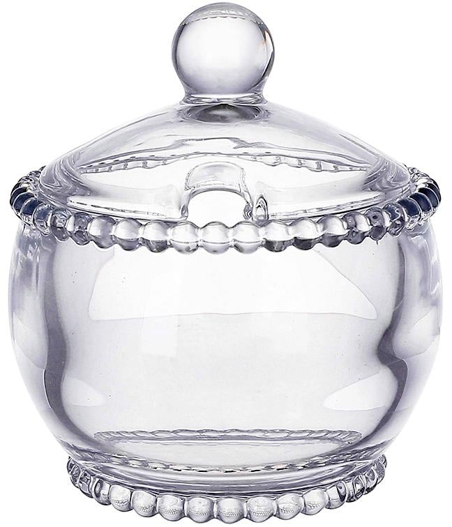 Сахарница стеклянная Bauble Glass 10х11 см с крышкой