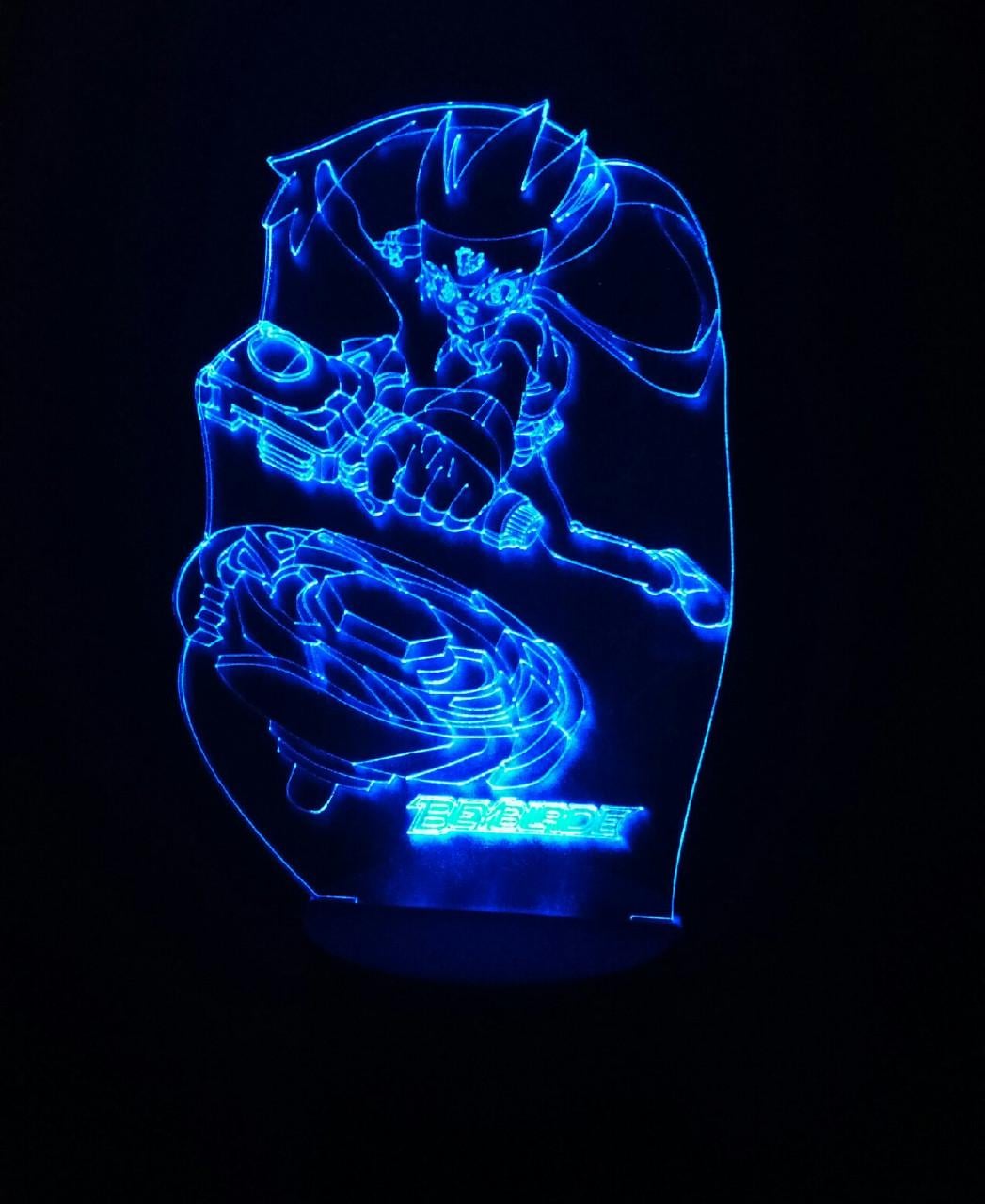 3D-ночник Бейблэйд BeyBlade/ несколько подсветок/bluetooth (1477802858)