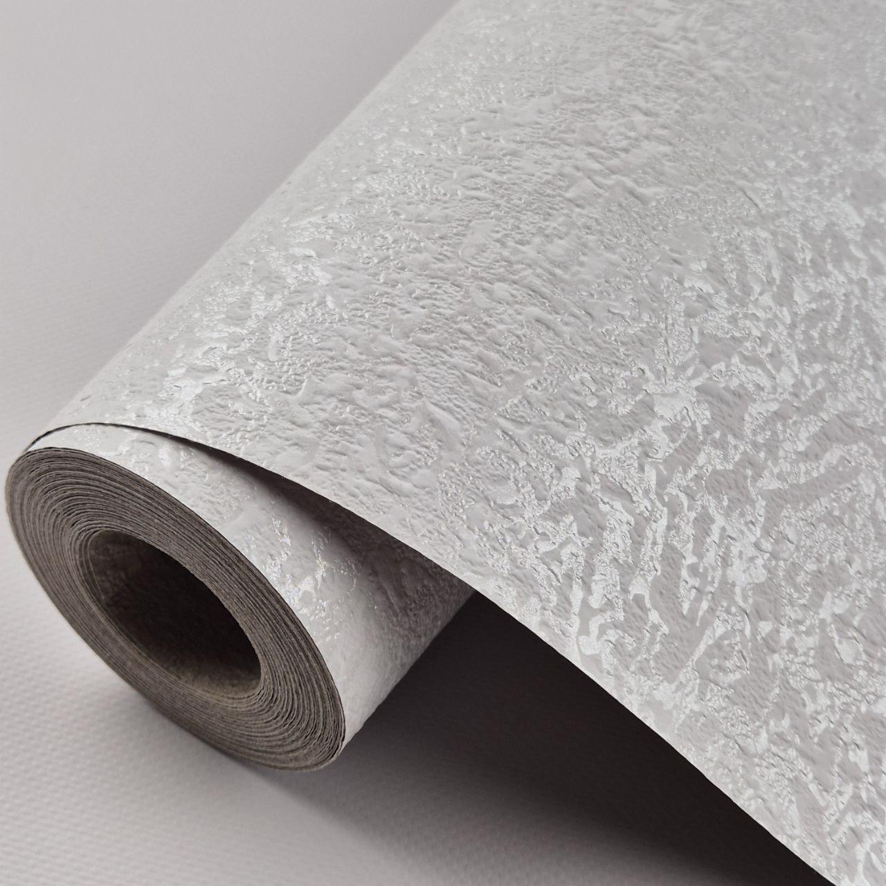 Обои бумажные Славянские обои фактурные 100120-01 фактурные 10,05х0,53 м Белый (2873508626)