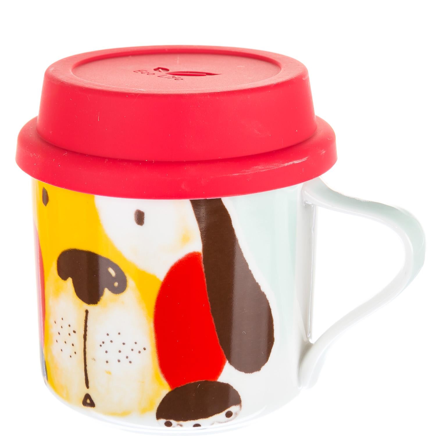 Чашка керамическая Пес Modern 350 мл 3 комплекта