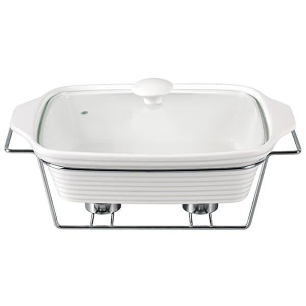 Мармит Maestro прямоугольный 1,2 л 28x19 см жаропрочное стекло (11160-73 MR) - фото 1