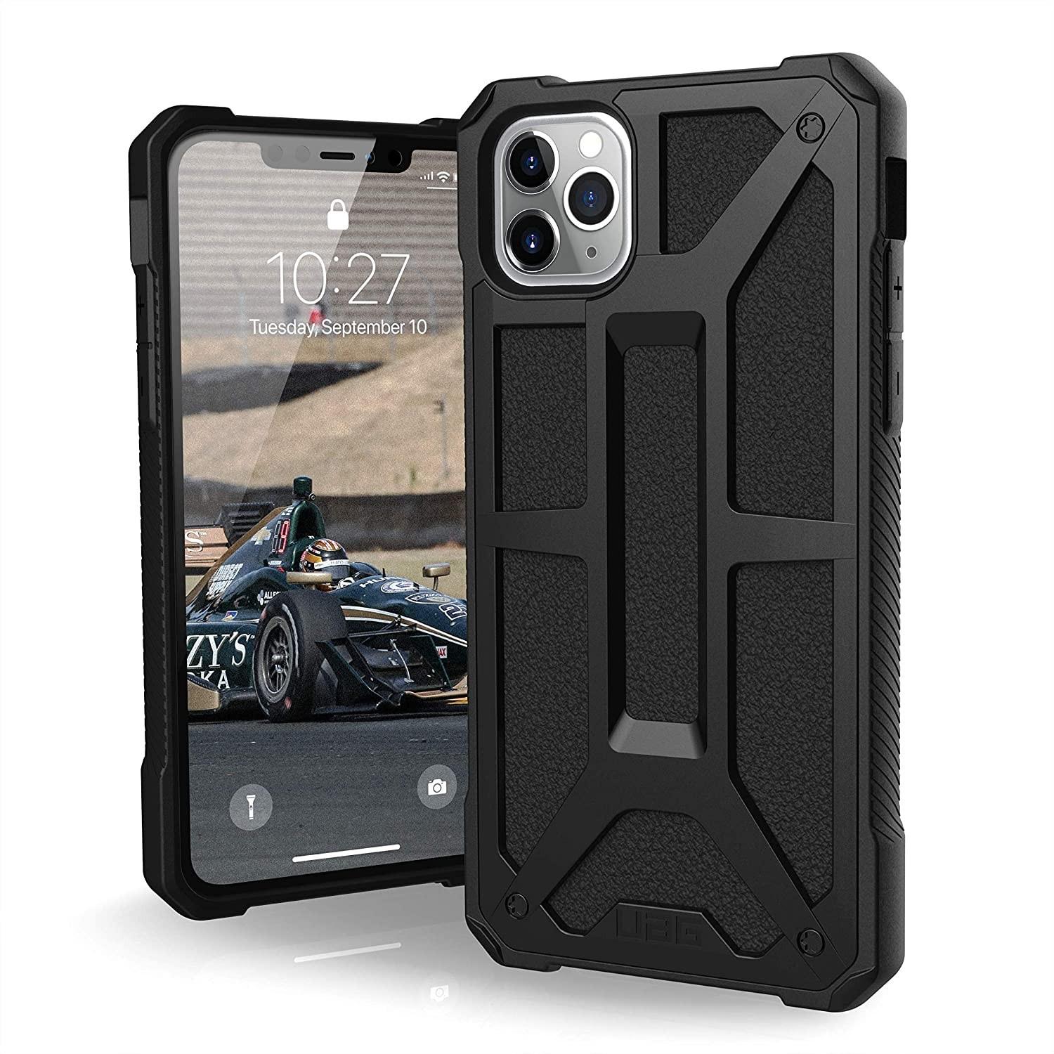 Чехол милитари противоударный UAG Monarch для Iphone 11 Pro/X/XS Black