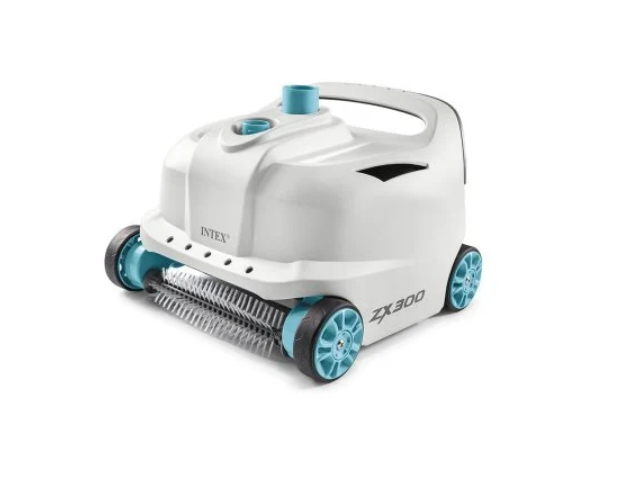 Робот-пылесос для очистки дна и стен бассейнов ZX300 от фильтр-насоса пластиковый Белый (132-9-28005)