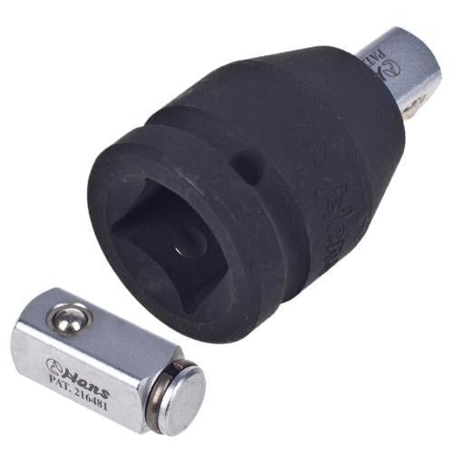 Перехідник ударний Hans 3/4"Mх 1/2"F зі змінним квадратом (86884)